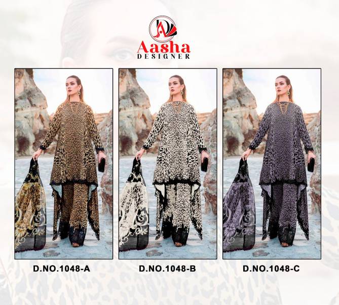 Aasha 1048 A To C Cotton Hit Design Pakistani Suits Wholesale Price In Surat
